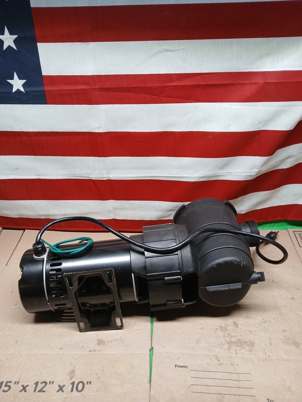 VEVOR Swimming Pool Pump 1.5HP 115V 1100W, Single Speed Pumps for Above Ground,