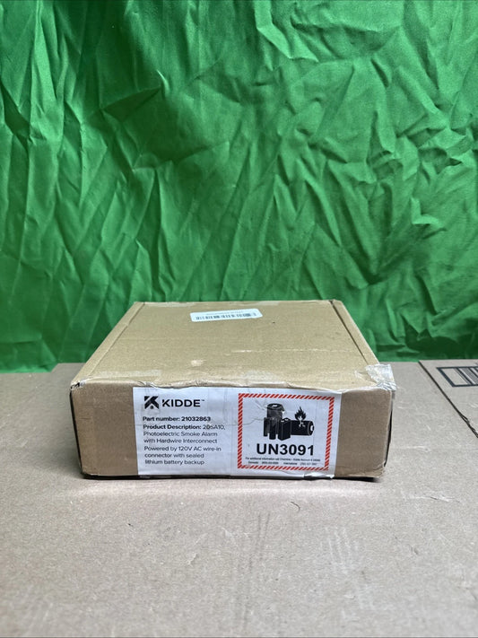Kidde 20SA10 Hardwired Smoke Detector, 10-Year Battery, Interconnectable