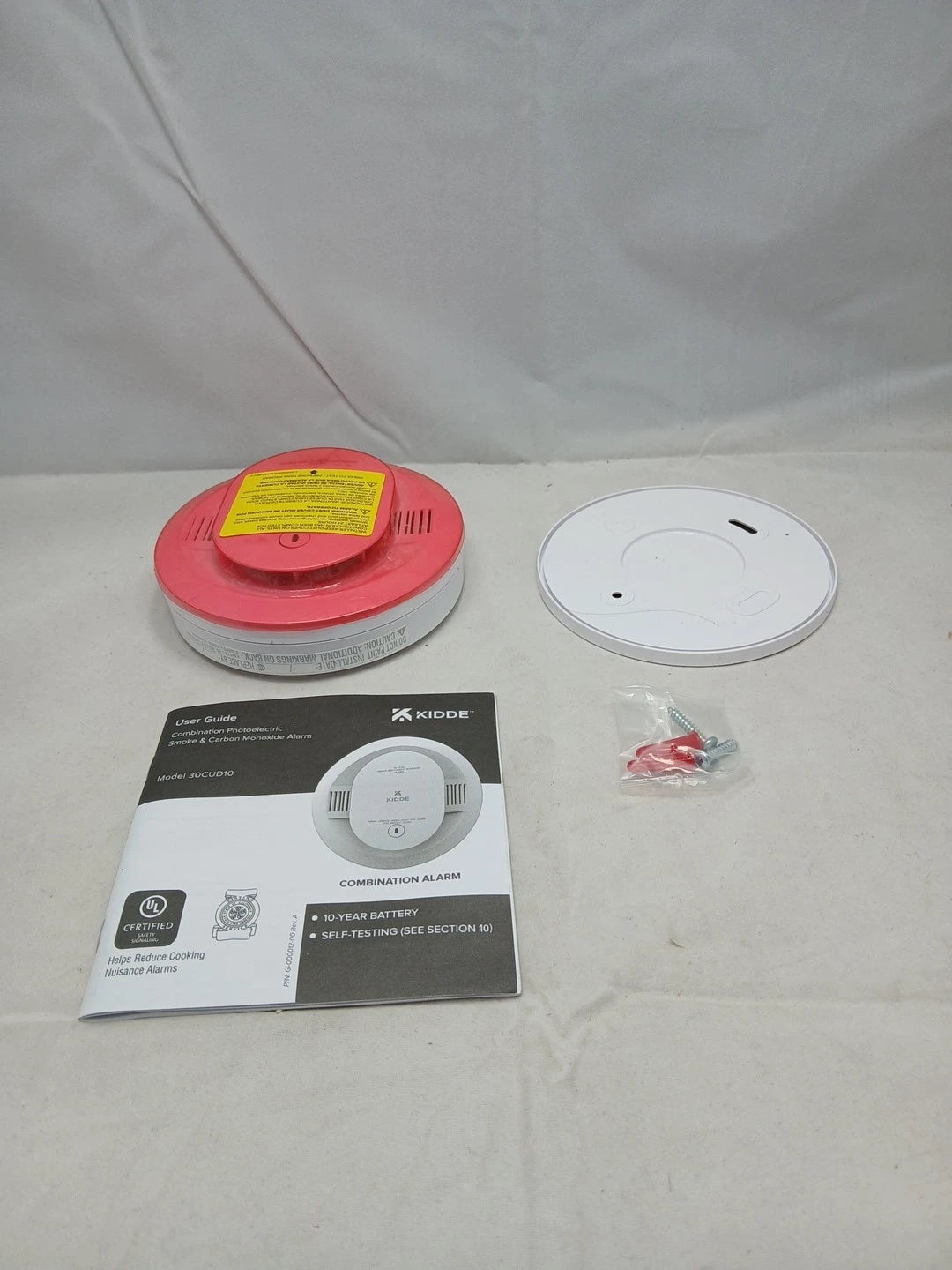 Kidde Smoke & Carbon Monoxide Detector Voice Alerts 30CUD10-V NEW OPEN BOX