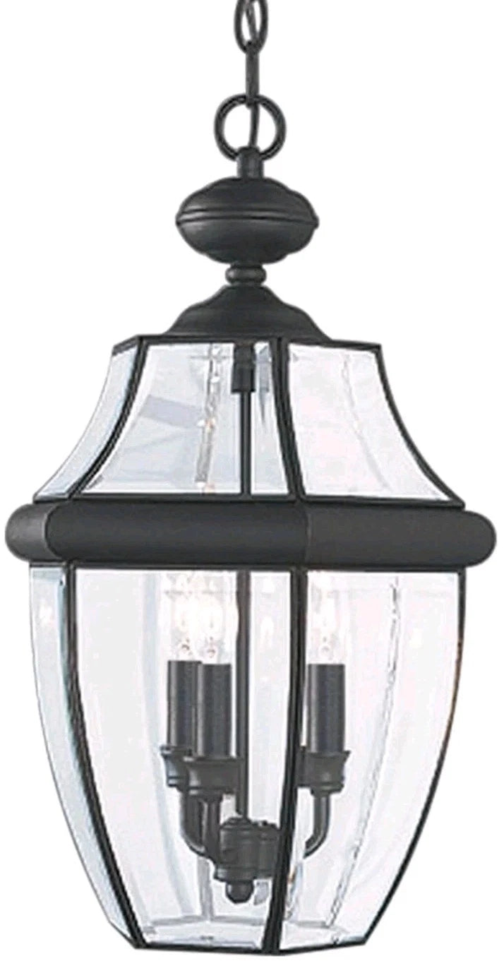 Sea Gull Lighting 6039-12 Lancaster Traditional Three - Light Outdoor Pendant OB