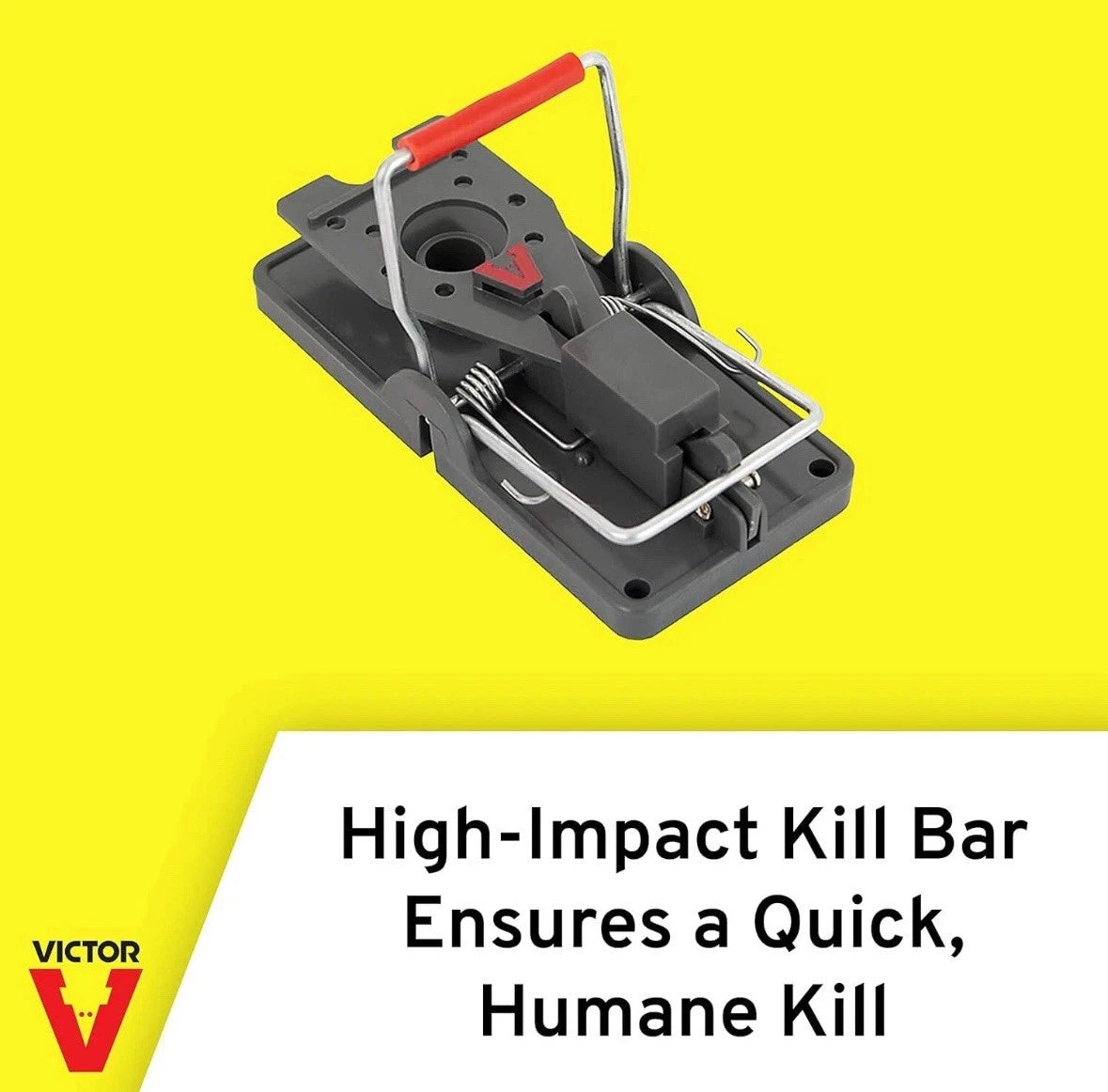 Victor M393SSR Power-Kill Easy Set Mouse Trap - 6 Reusable 6 Traps, Gray