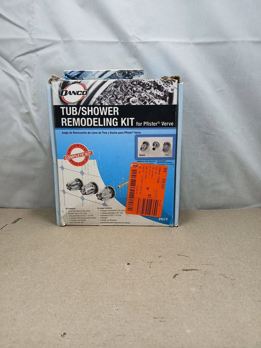 Danco 39619 Tub/Shower Remodeling Kit for Pfister Verve CHROME NEW Open Box