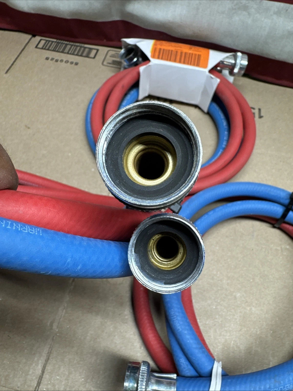 3PK Everbilt 1004 061 203 Rubber Washing Machine Hoses 4ft 3/4" FHT x 3/4" FHT,