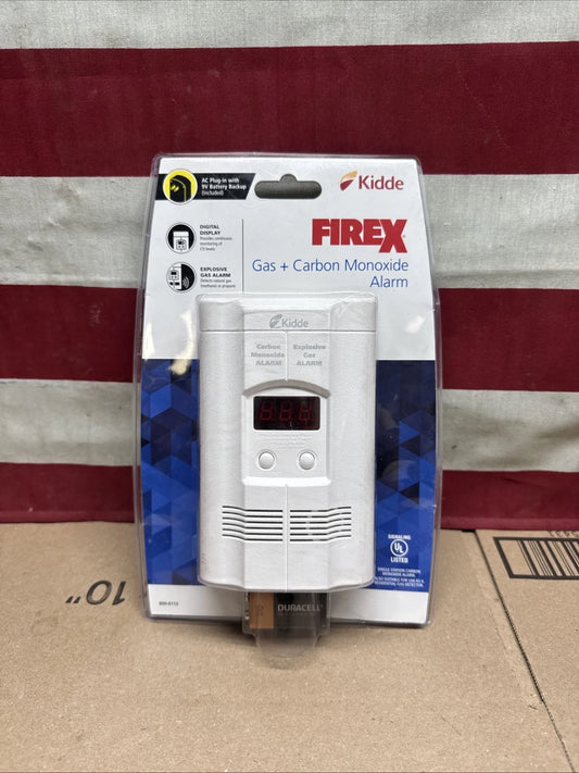 Kidde Carbon Monoxide Detector, Propane, Natural, Methane, & Explosive Gas Alarm