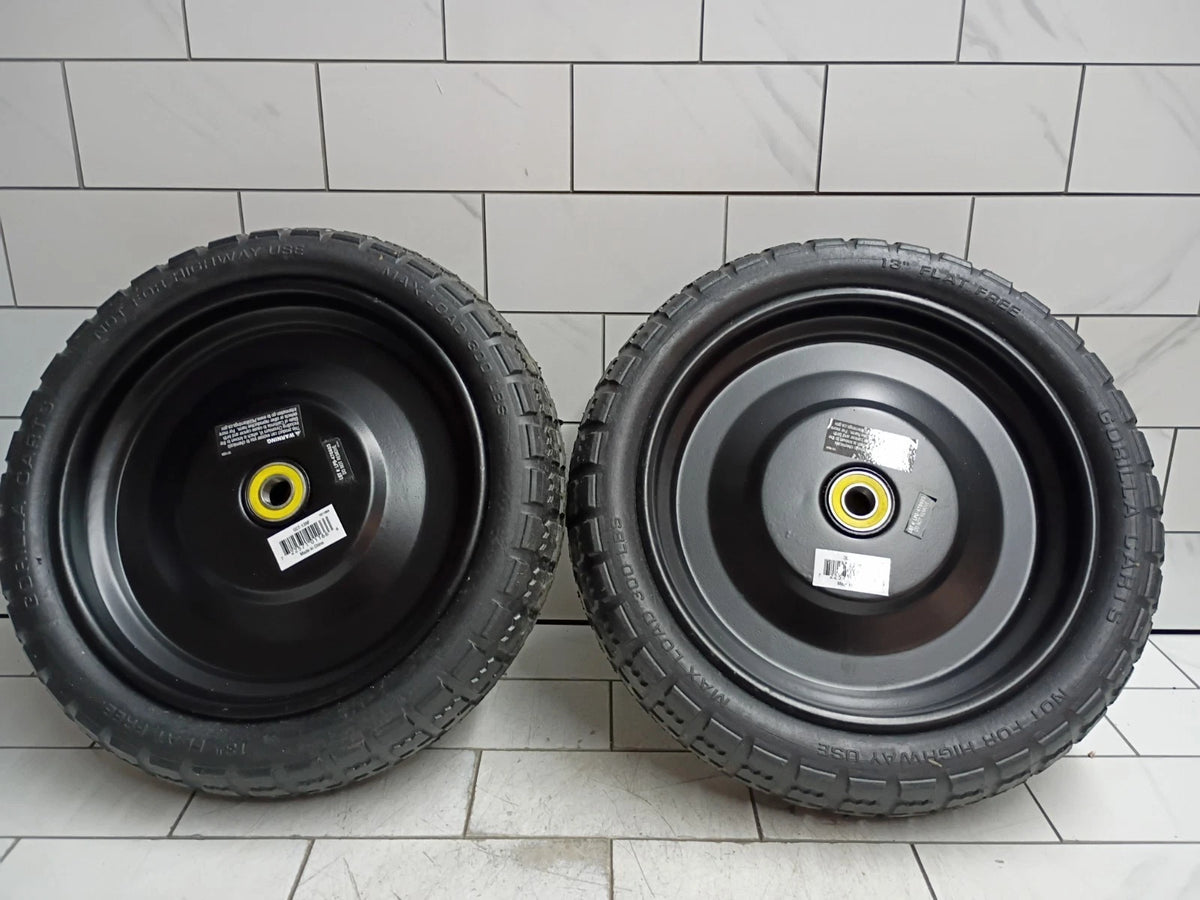 (2PK) Gorilla Carts GCT-13NF 13 Inch No Flat Replacement Tire for Utility Cart