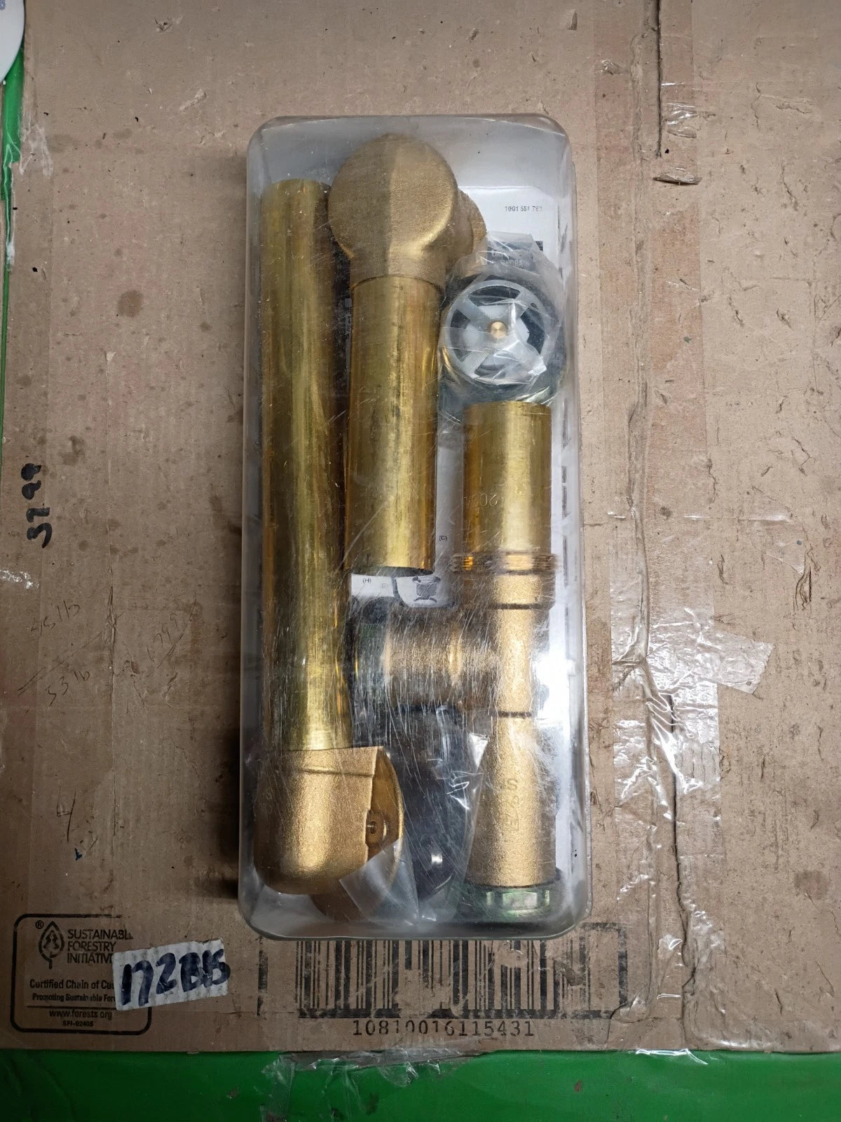 Everbilt SH-7200-N-01-03-2 Easy Touch 1-1/2” 20Gauge Brass Overflow Drain Nickel