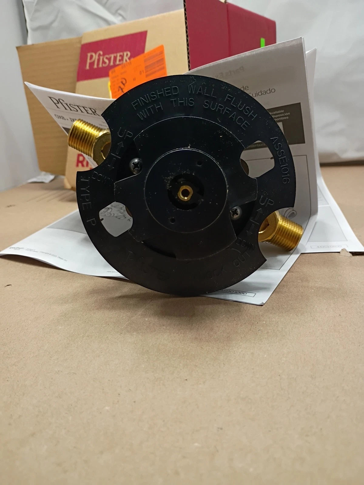 Pfister 0X8-340A Ceramic Disc Shower Valve Body Rough-In Valve Open Box