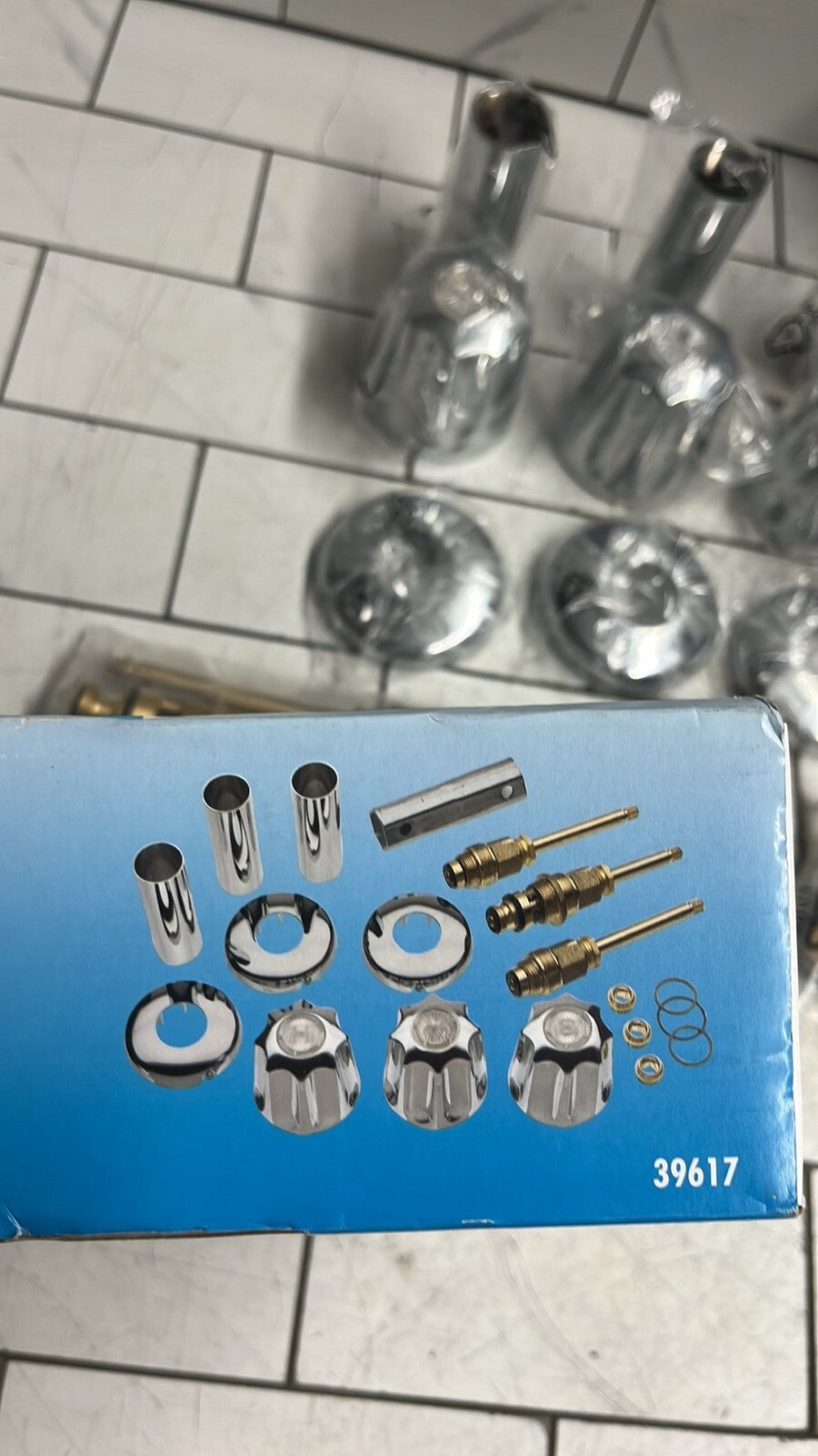 2PK Danco 39617 Tub/Shower Remodeling Kit for Gerber - CHROME Open Box