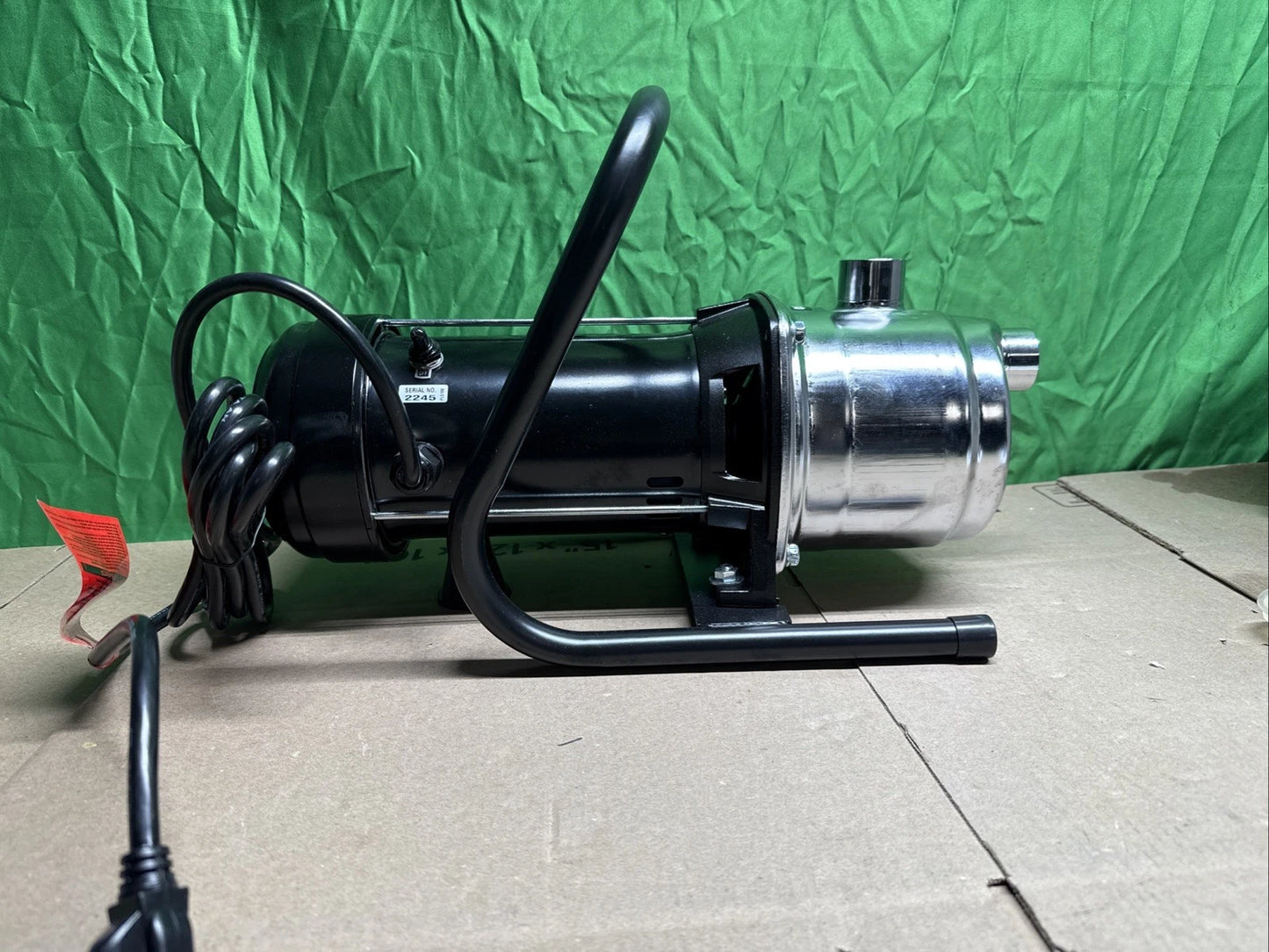 Wayne PLS100 14.1 GPM 60 PSI 120V Stainless Steel Portable Sprinkling Pump 1 HP