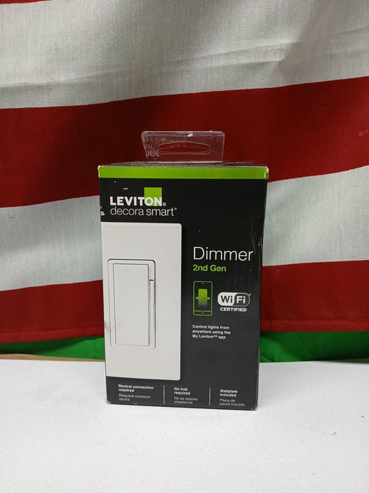 Leviton Decora Smart Wi Fi Dimmer Switch with Voice Control and Custom Settings