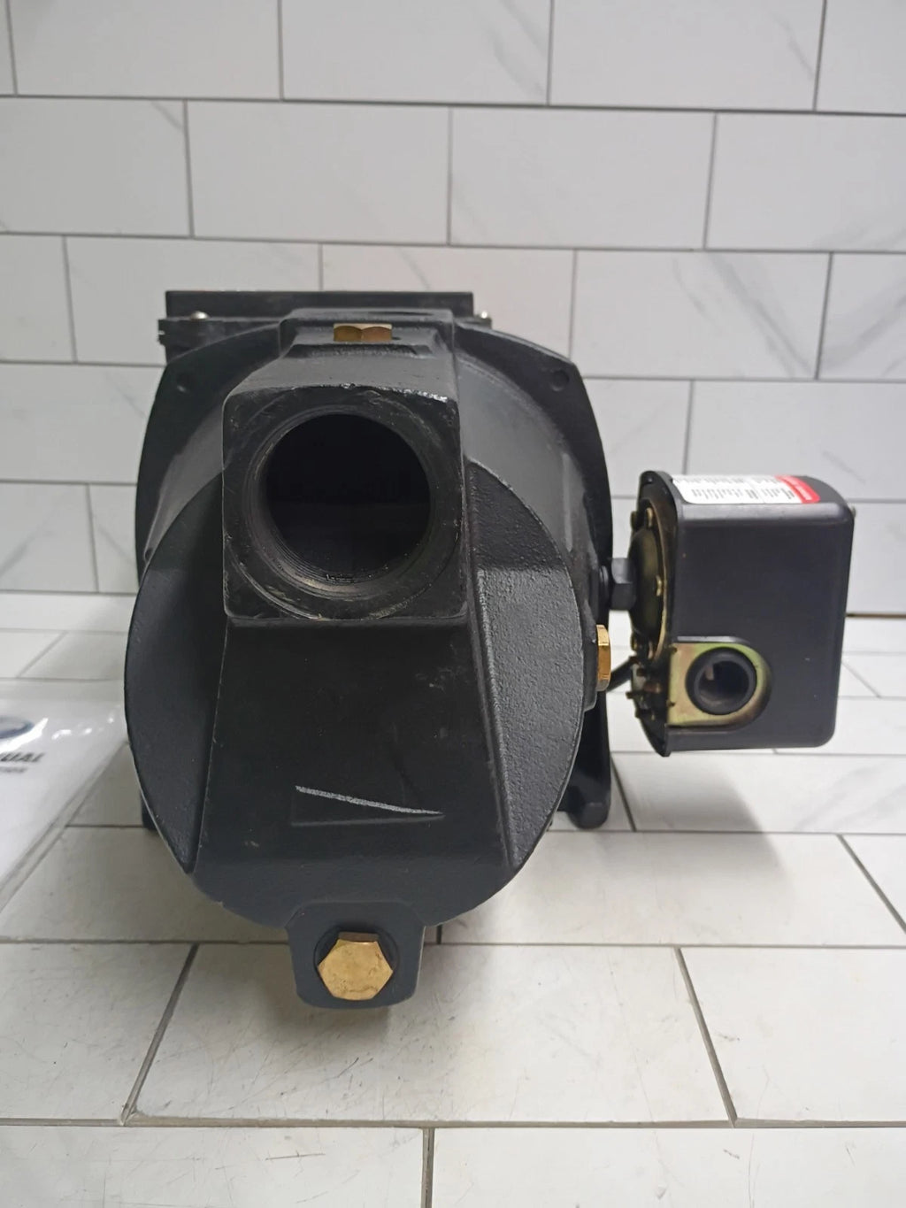 Superior Pump 94705, 3/4HP Shallow Well Jet Pump 115/230V CAST IRON OPEN BOX