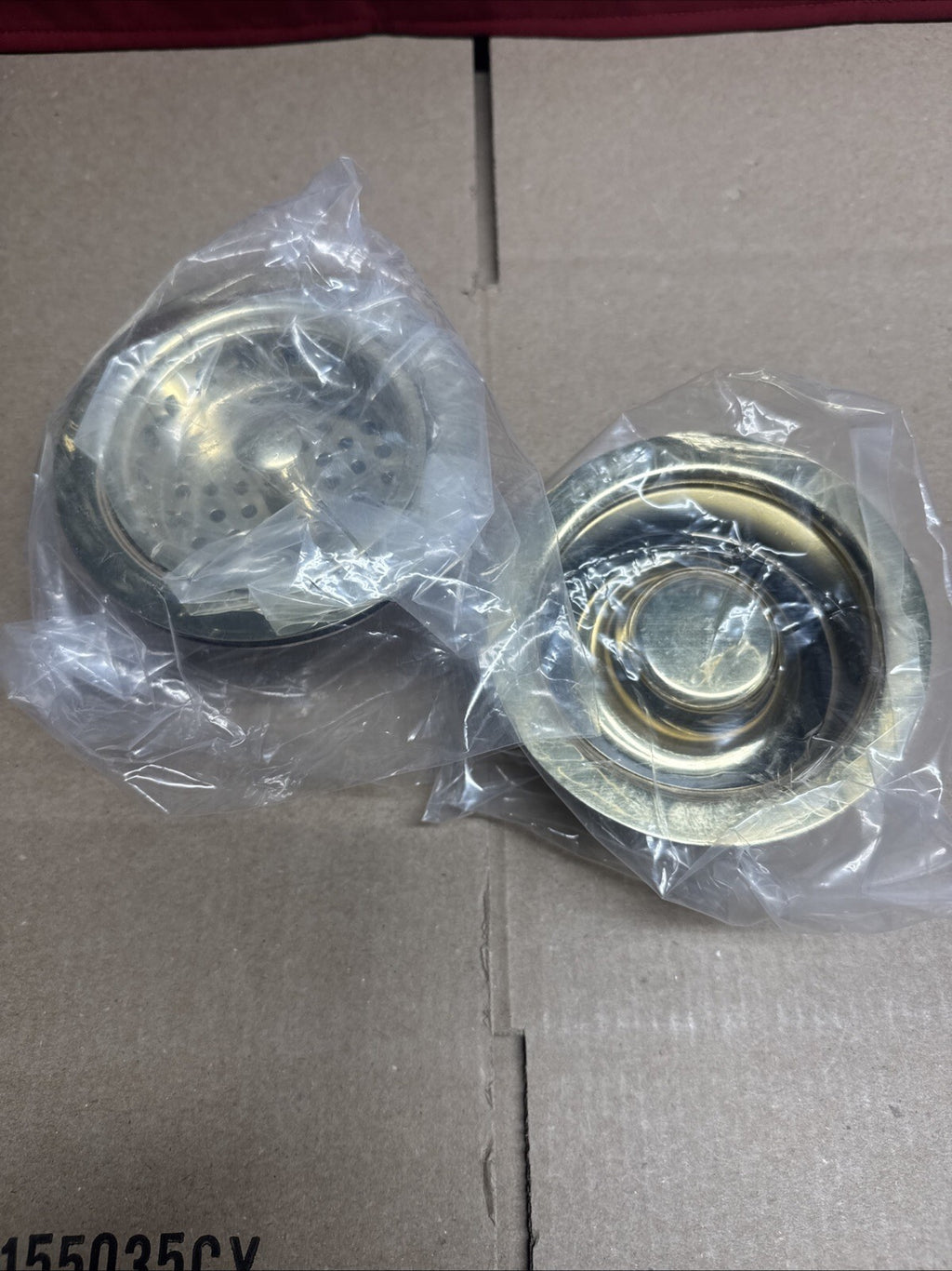 Westbrass A2165-01 4-1/4" OD Post Style Large Kitchen Basket Strainer with Waste