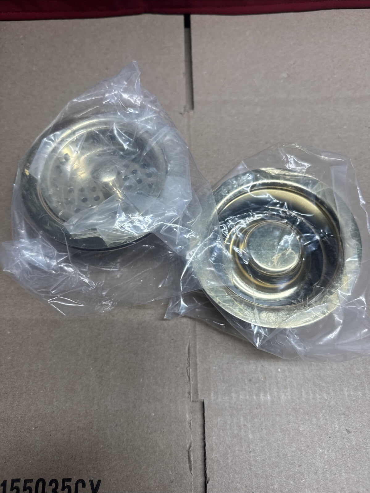 Westbrass A2165-01 4-1/4" OD Post Style Large Kitchen Basket Strainer with Waste