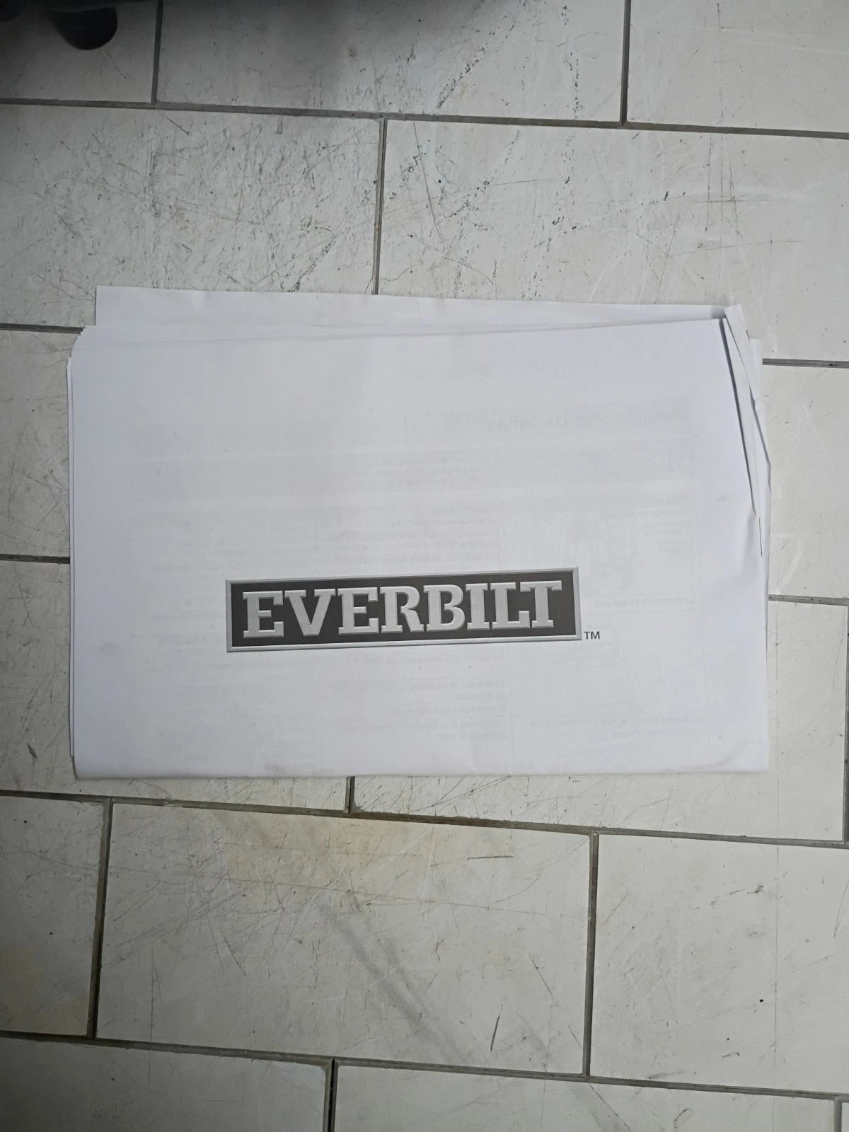 Everbilt 3/4HP Cast-Iron Pro-Grade Submersible Sump Pump 1004 120 345 Open Box