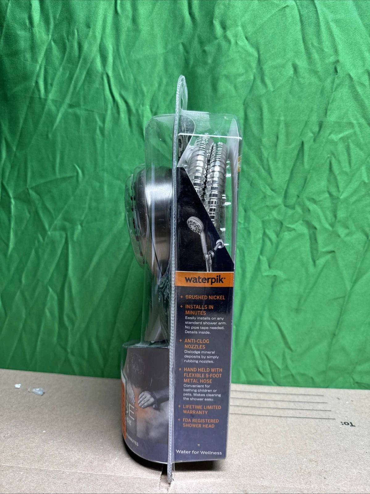 Height Select 7-Spray Patterns With 1.8 GPM 4 In. Height Select Wall Mount