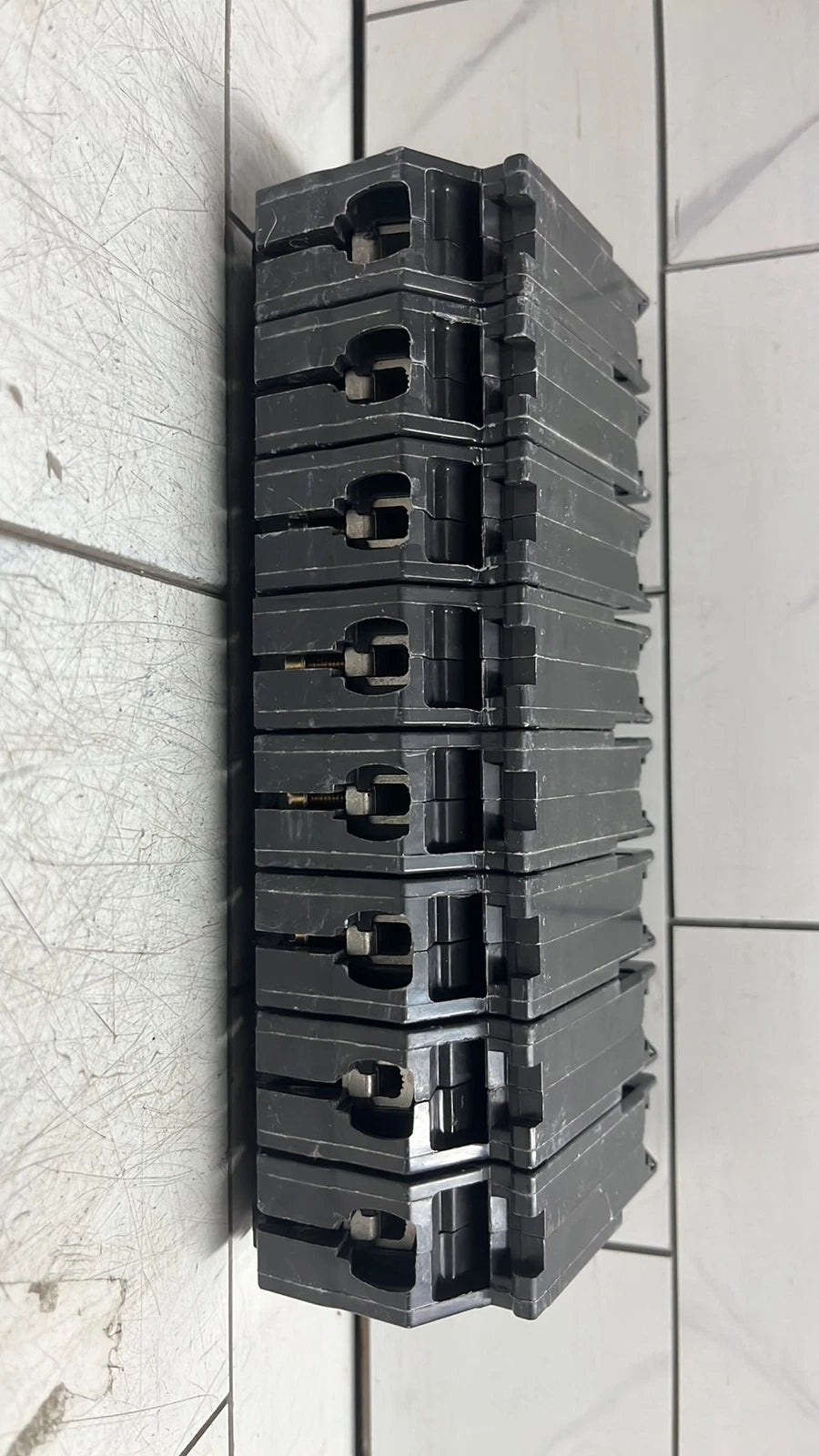 8 PK ABB THQL1120A 20 Amp 1 Pole 120/240V 1" Plug-On Circuit Breaker OB