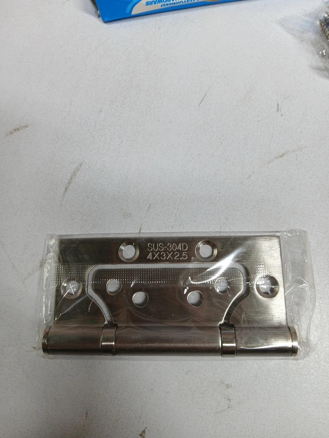 6 Pack Wooden Door Hinge Series SUS-304D 4x3x2.5 Stainless Steel Door Hinges