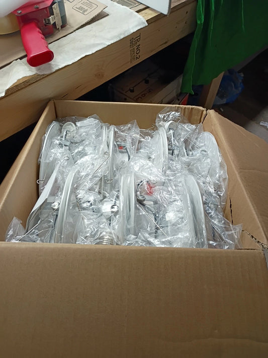 12 Pk round white LED Down Light ETI A01069301A down light OPEN BOX