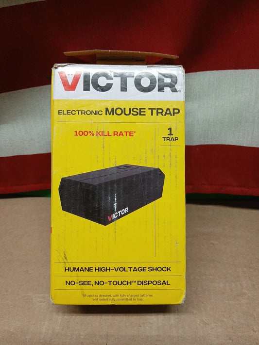 VICTOR Electronic Mouse Trap w/No See, No Touch Disposal