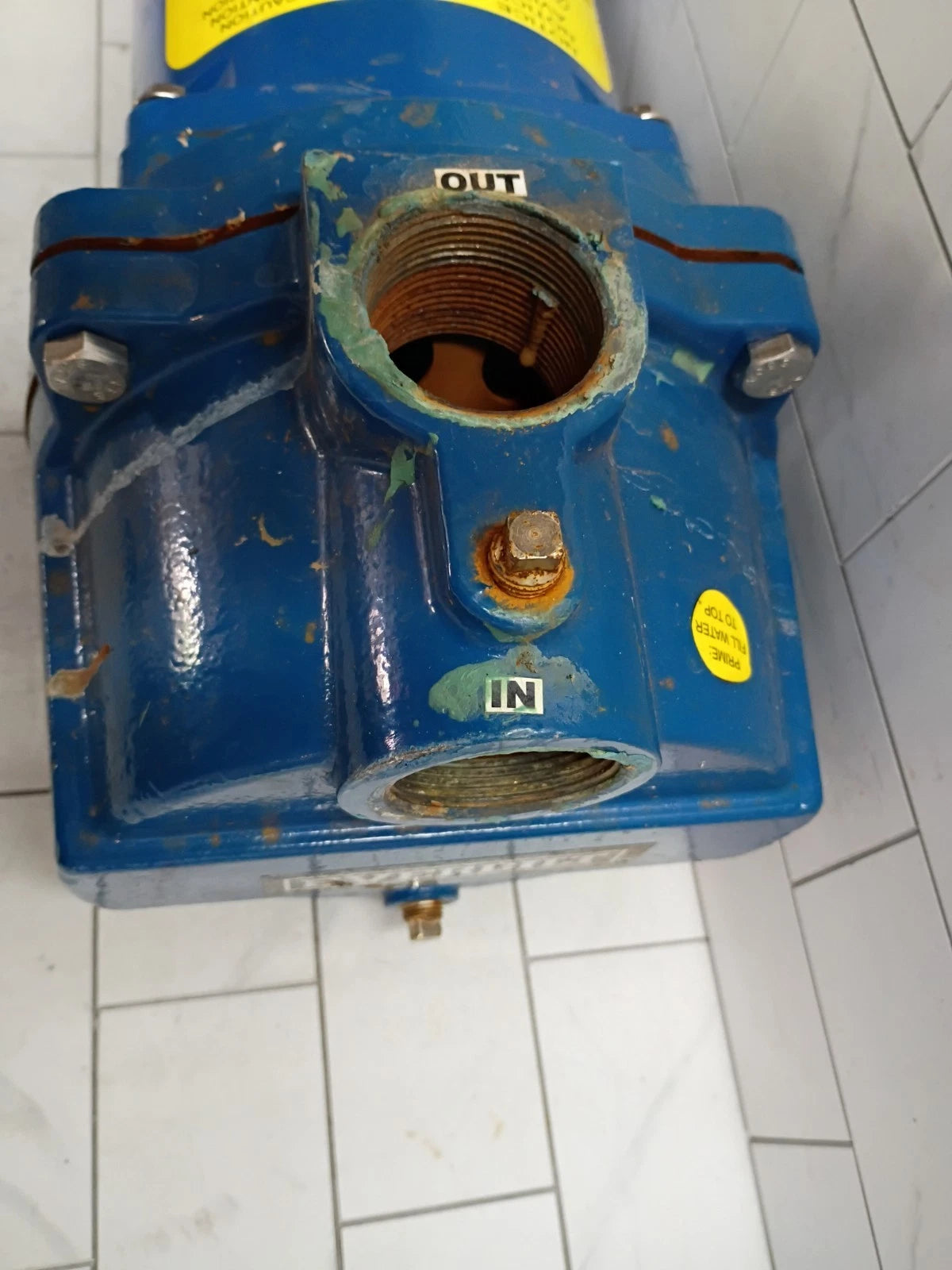 Everbilt 2HP Professional Irrigation Pump Iron 115/230 Dual Voltage FOR PARTS