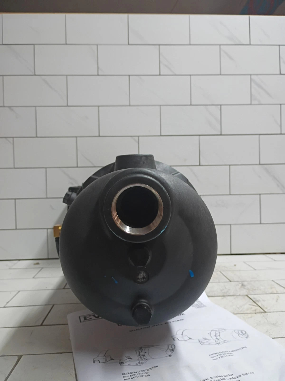 Everbilt HDSWH5P 1/2 HP Plastic Shallow Well Jet Pump New Open Box