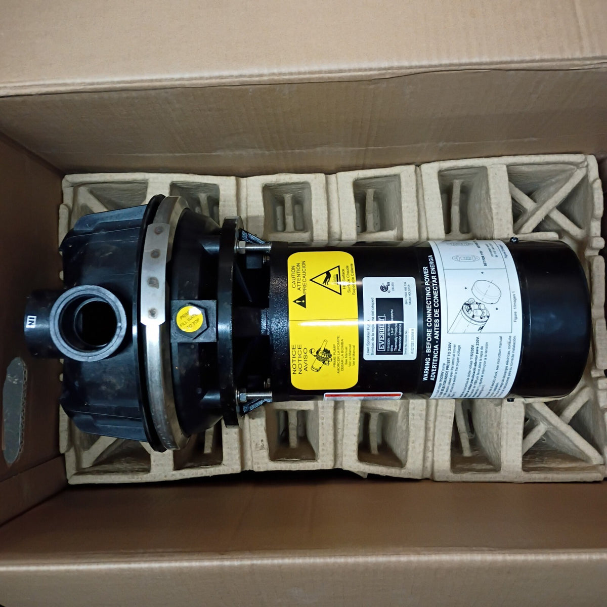 Everbilt HDLS15P 1-1/2 HP 115/230 Volts Plastic Lawn Irrigation Pump PARTS ONLY