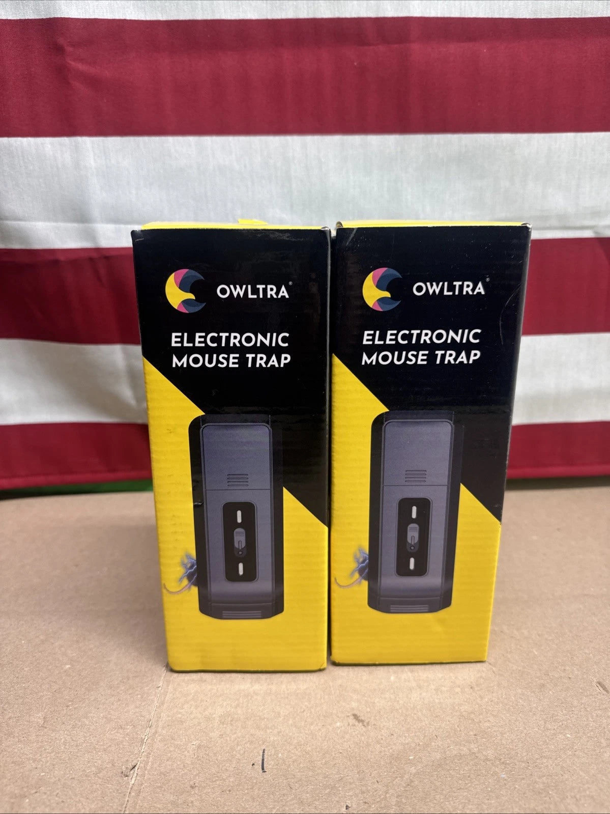 Lot of 2 - OWLTRA EMZ30 Indoor Electric Mouse Trap