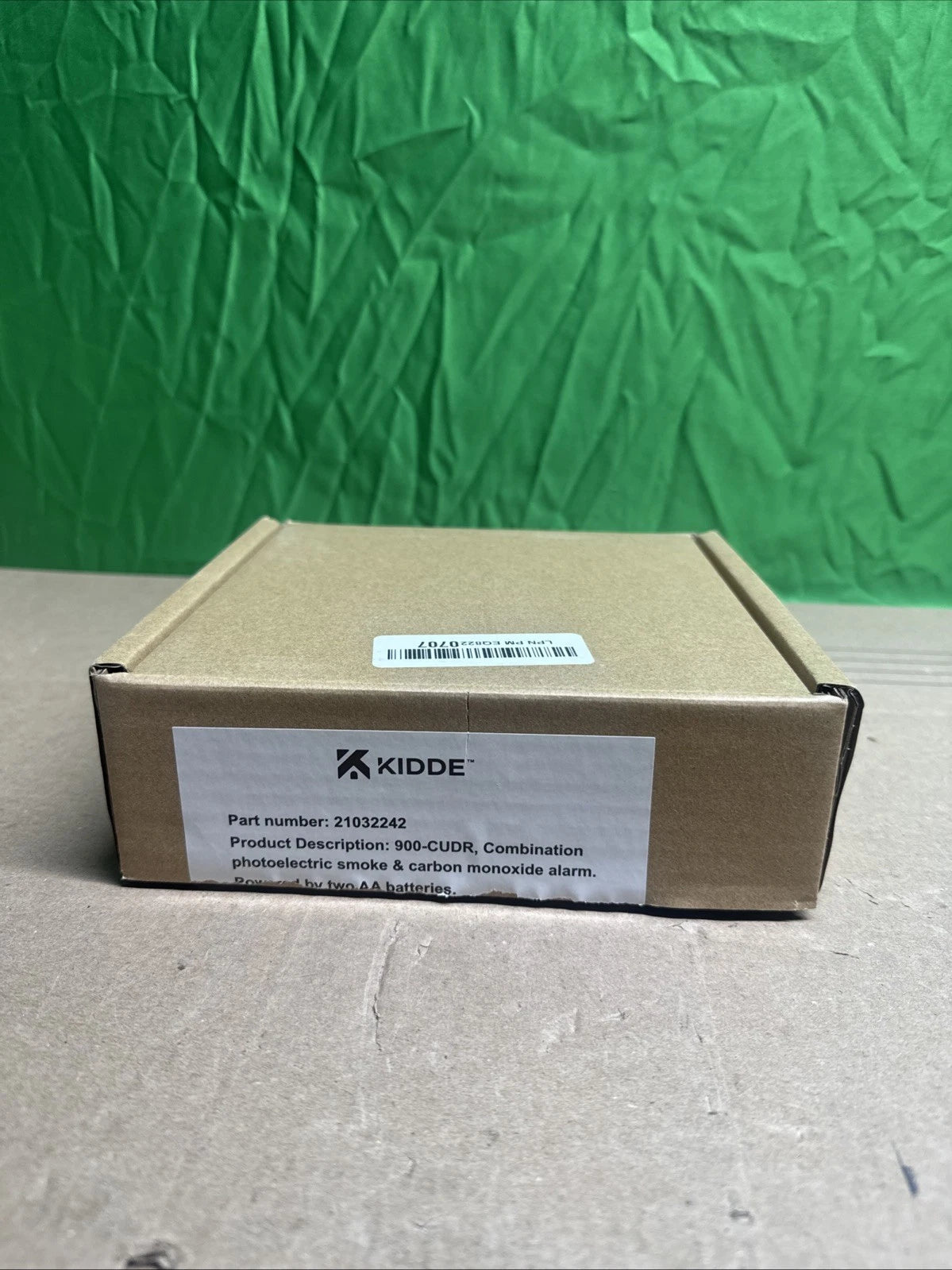 Kidde Smoke & Carbon Monoxide Detector, AA Battery Powered, LED Warning Light.