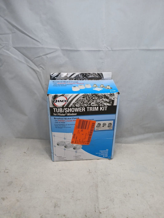 Danco 81430 Pfister Windsor Tub / Shower Trim Kit, Brushed Nickel NEW OPEN BOX