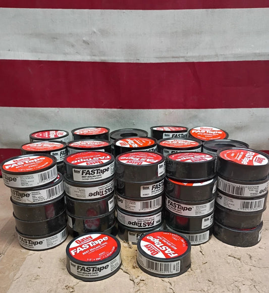 Lot Of 72 Oatey FASTape 1/2 in x 260 in Thread Sealing PTFE Tape Open Box