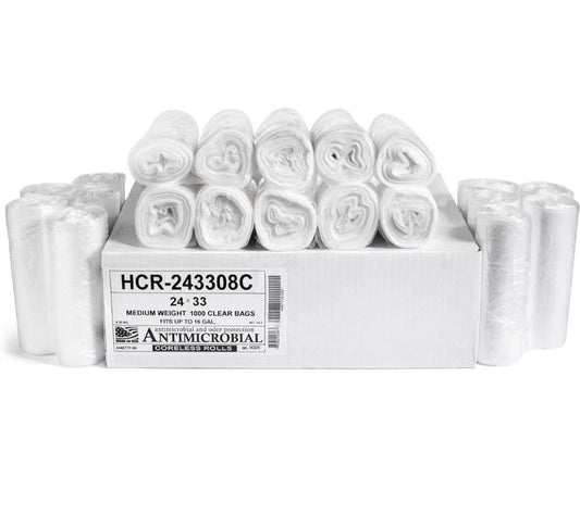 16 GAL High Density Trash Bags,