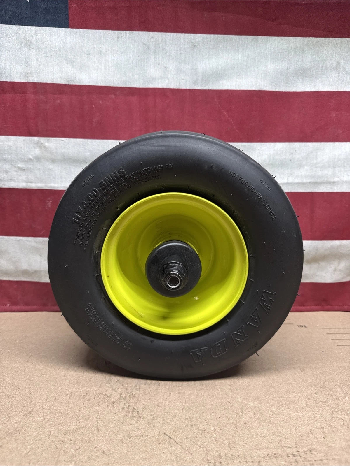 Front Wheel & Tire for Ryobi Z30Li 80v Zero Turn Mower
