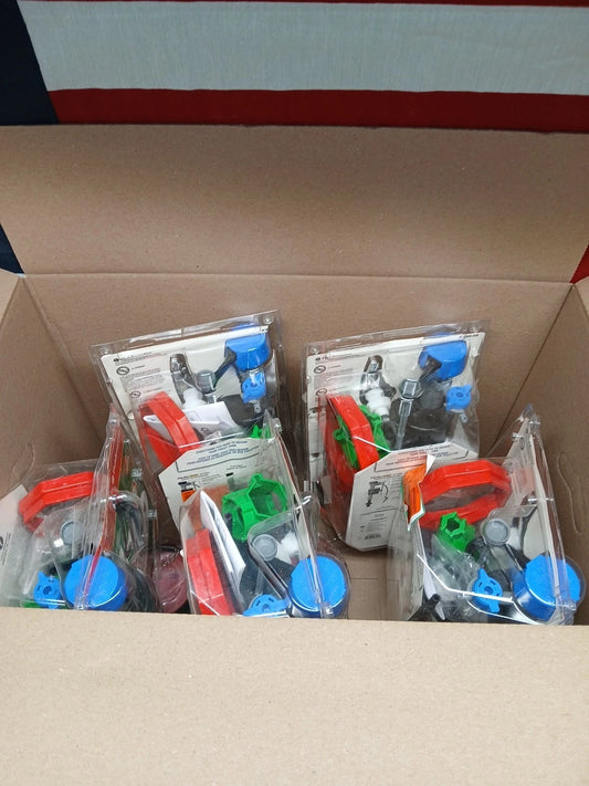 5-PACK Fluidmaster Everything Toilet Repair Kit MultiColor 3 K-400H-038-T4.