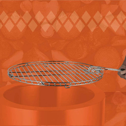 Stainless Steel Grill Grate for HotShot Homestead Low Smoke 25 in. Fire Pit