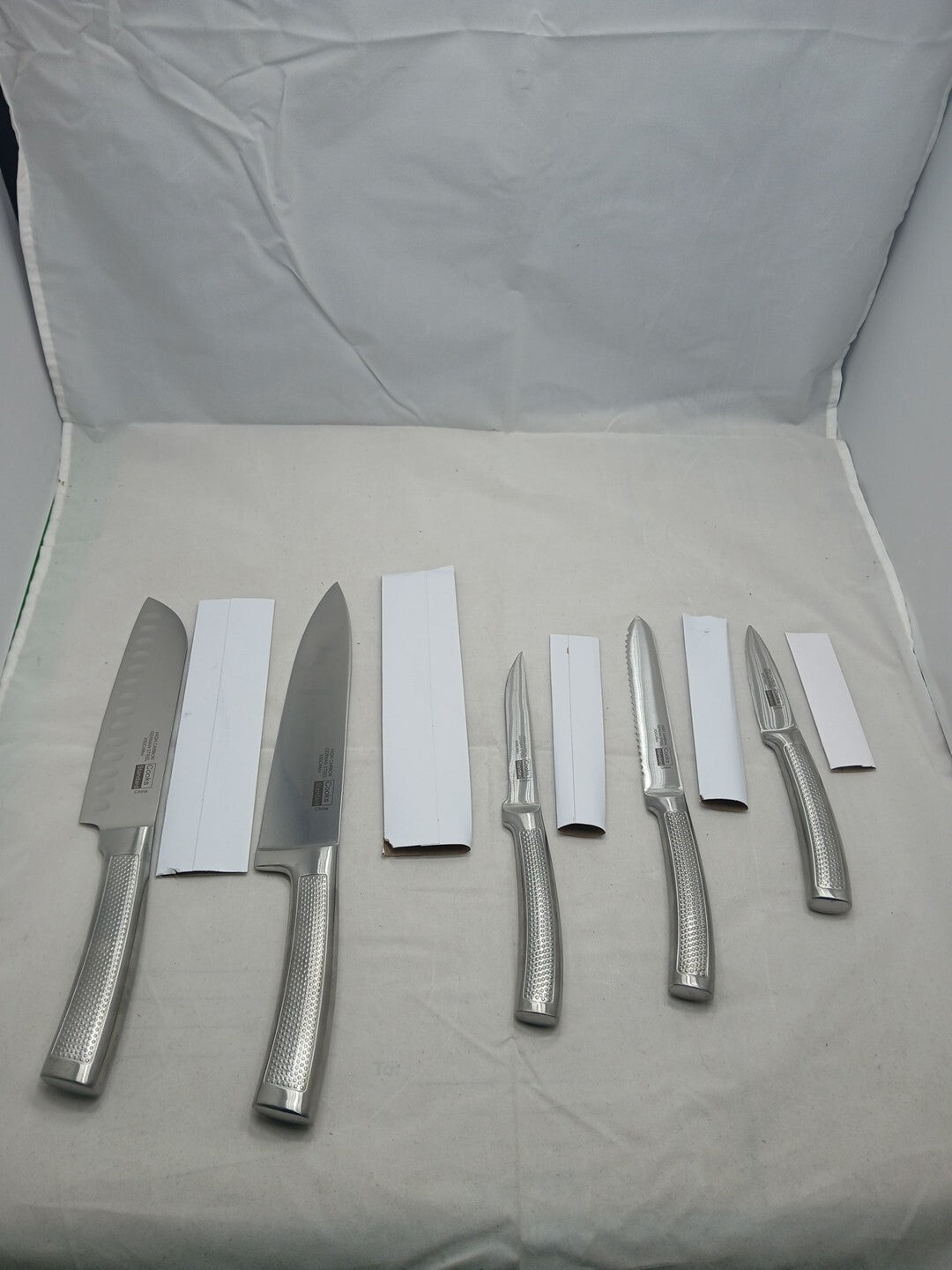 Kitchen Knife Set with Block 5-Piece, Stainless Steel Forge High Carbon Germa...