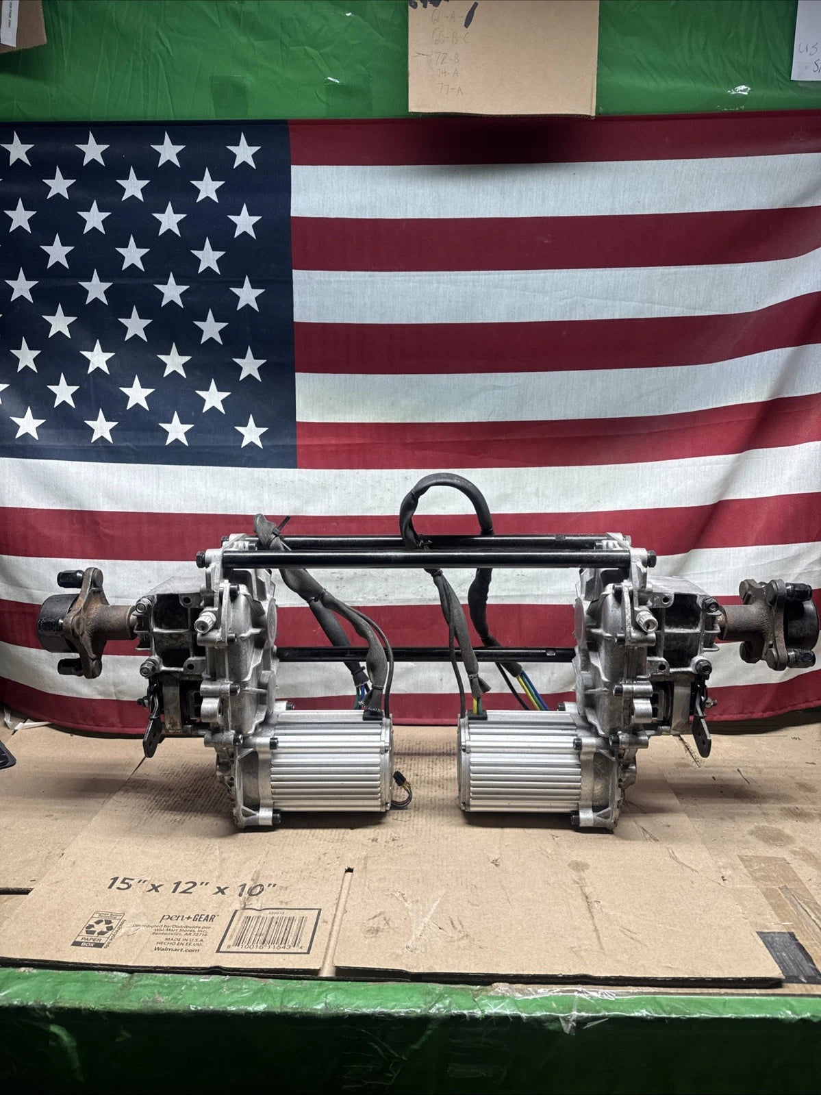 Complete Drive Motor Transaxle Assembly Ryobi 42 Z42Li 80v Zero Turn Mower