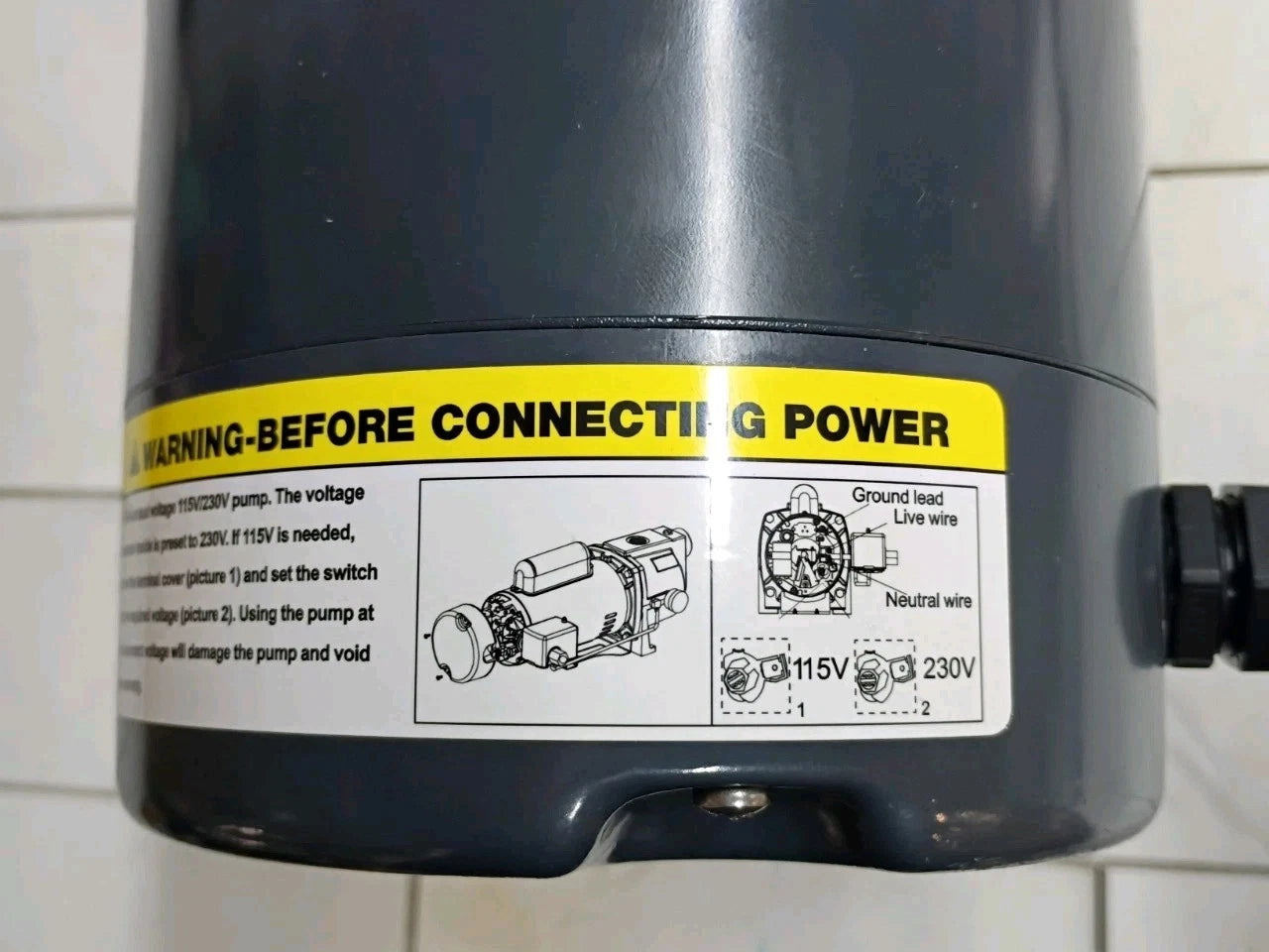 Leo 1-1/2hp Lawn Sparkler Pump Model Ucsm150 New Open Box.