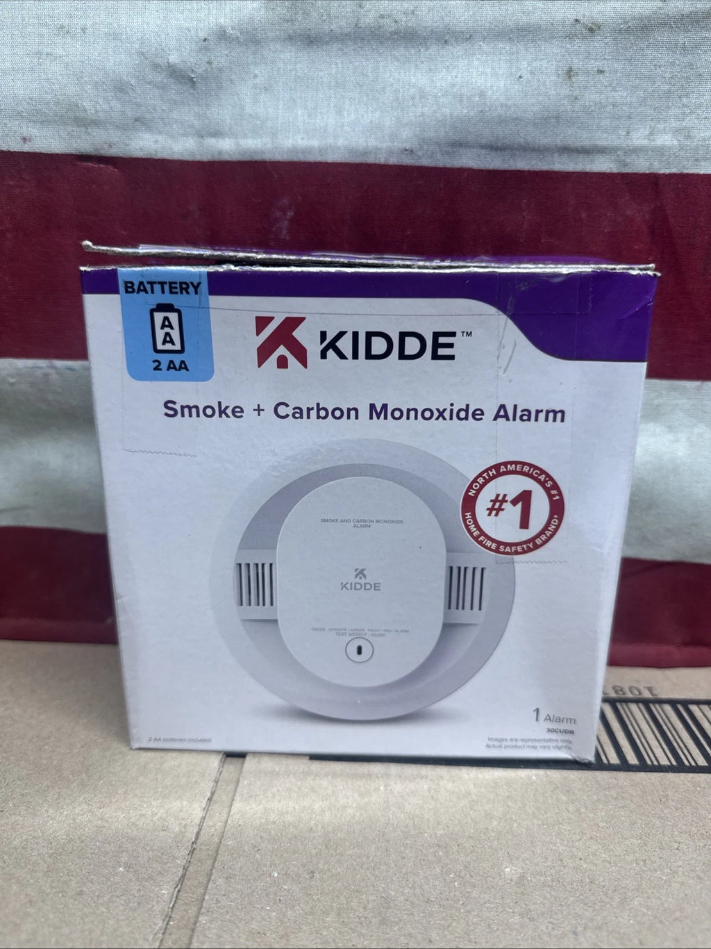 Kidde 30CUDR Detect Smoke & Carbon Monoxide Alarm w/ 2 AA Batteries