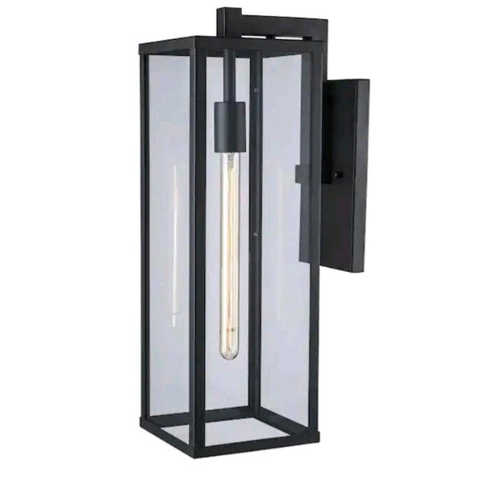 Trans Globe Lighting 40752 Oxford 1 Light 22-1/2" Tall Outdoor - Black Open Box