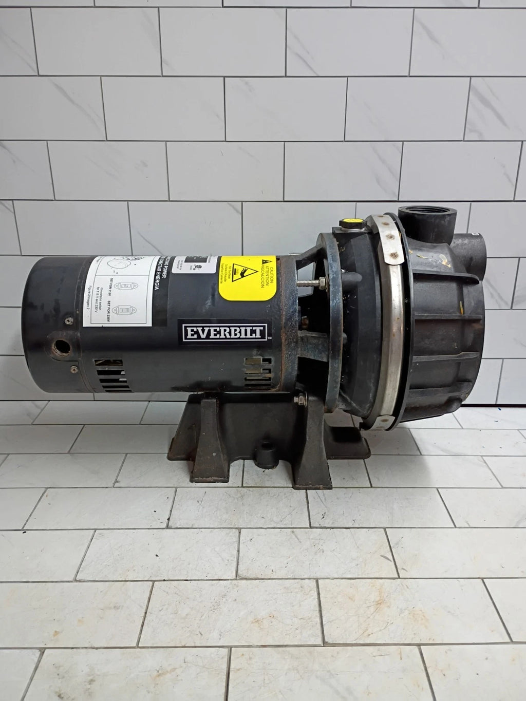 Everbilt HDLS15P Lawn Irrigation Pump Plastic 1-1/2HP FOR PARTS ONLY