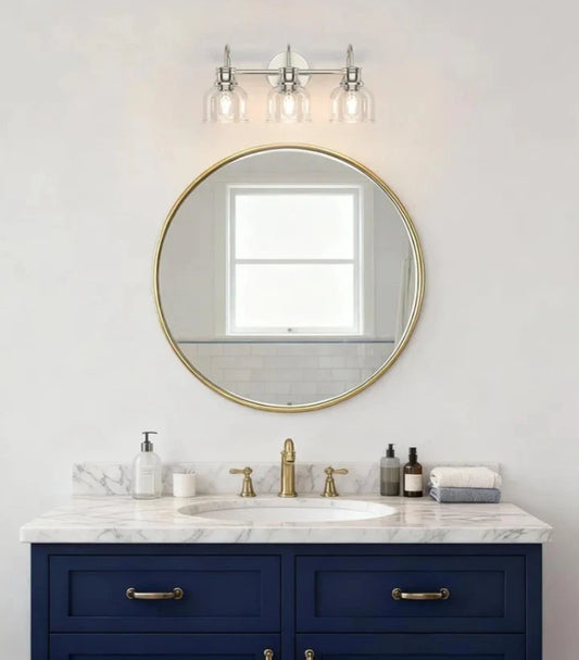phixart PHIXART chrome bathroom vanity 3 light
