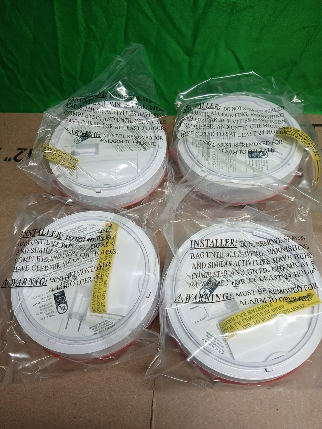 Kidde Smoke Alarm Model 20SAR Hard Wired Detector, battery, 4 Pack NEW OPEN BOX