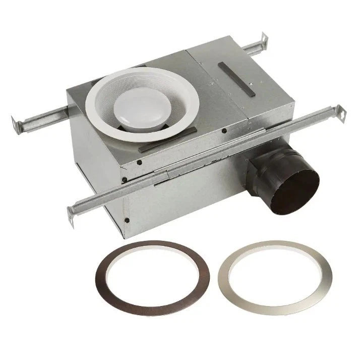 Broan Nutone 744RNL 50-80 CFM Ceiling Bathroom Exhaust Fan with Light!
