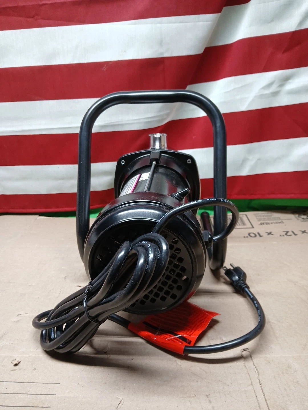 Wayne PLS100 14.1 GPM 60 PSI 120V Stainless Steel Portable Sprinkling Pump 1 HP.