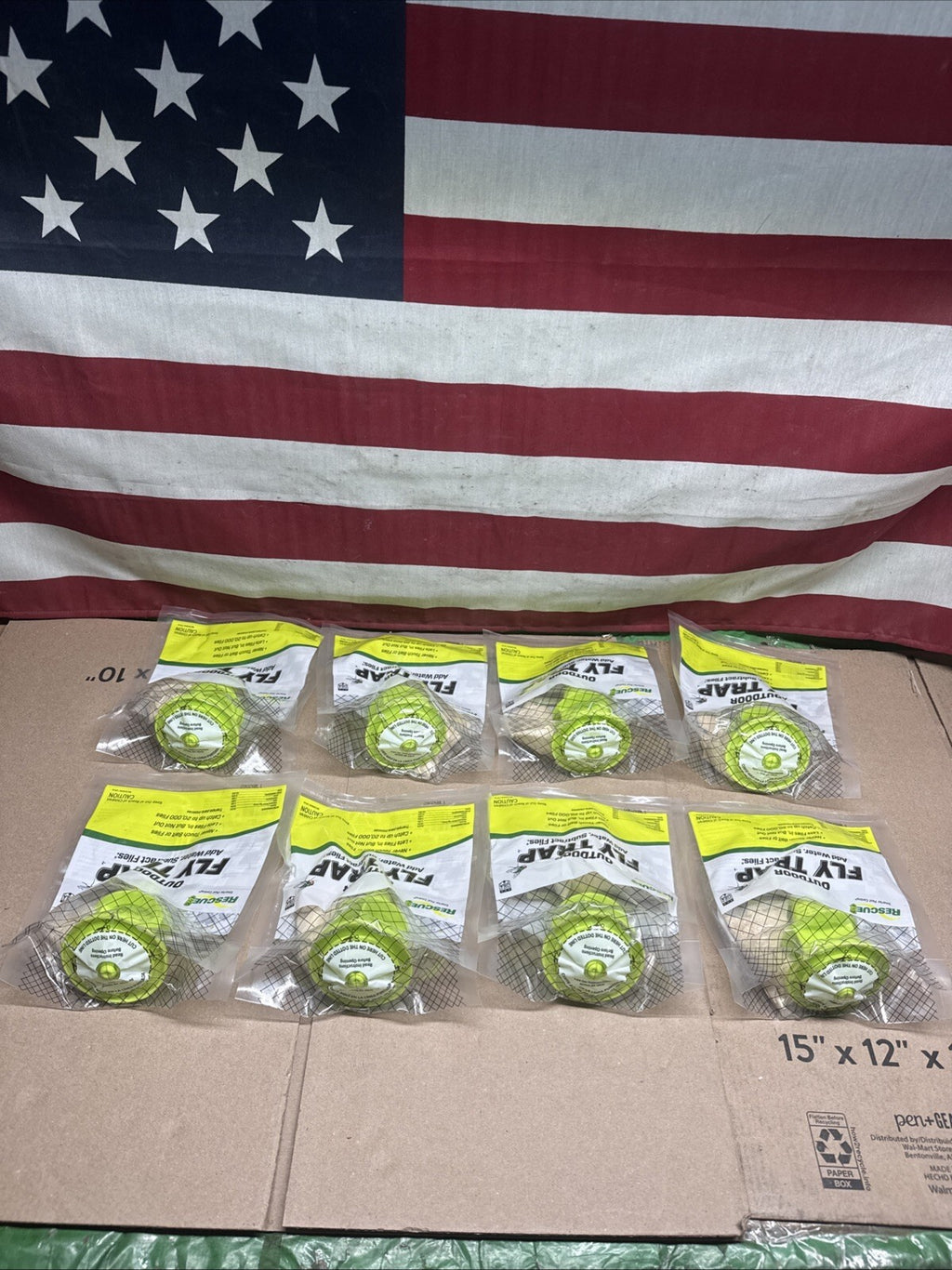 8-Pack  FlyTrap Mtn/Pacific | Disposable Bags | Pest Control