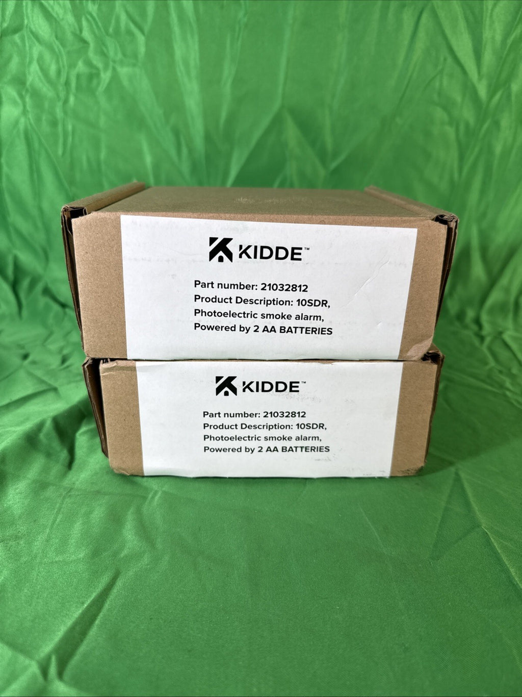 Kidde Smoke Detector, 4-Inch Compact, AA Battery Powered, 10SDR