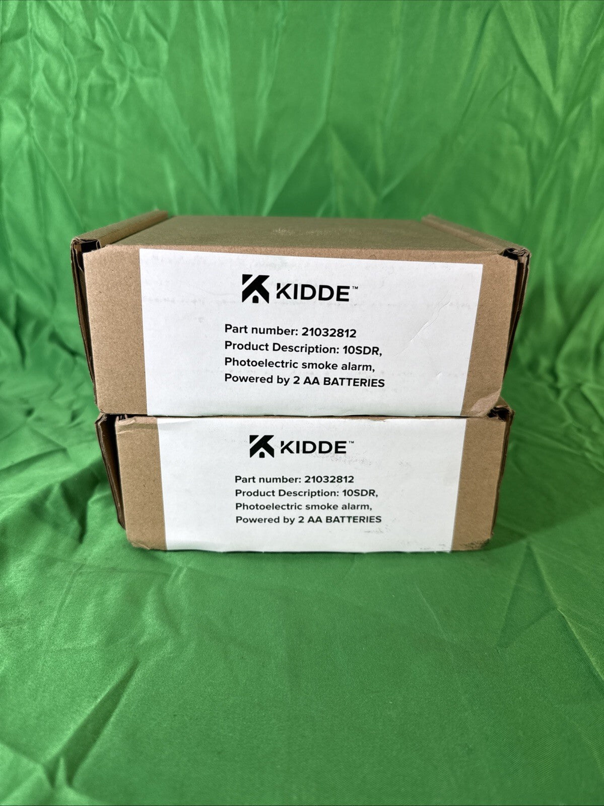 Kidde Smoke Detector, 4-Inch Compact, AA Battery Powered, 10SDR