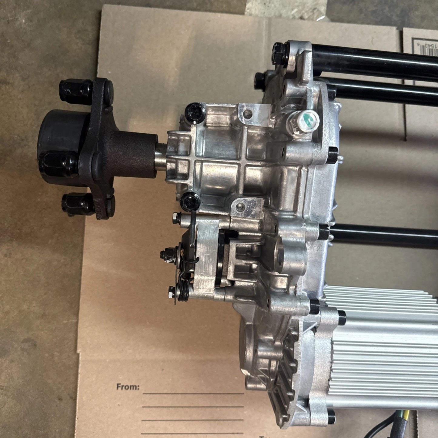 Complete Drive Motor & Transaxle Assembly Ryobi 30" Z30Li 80v Zero Turn Mower