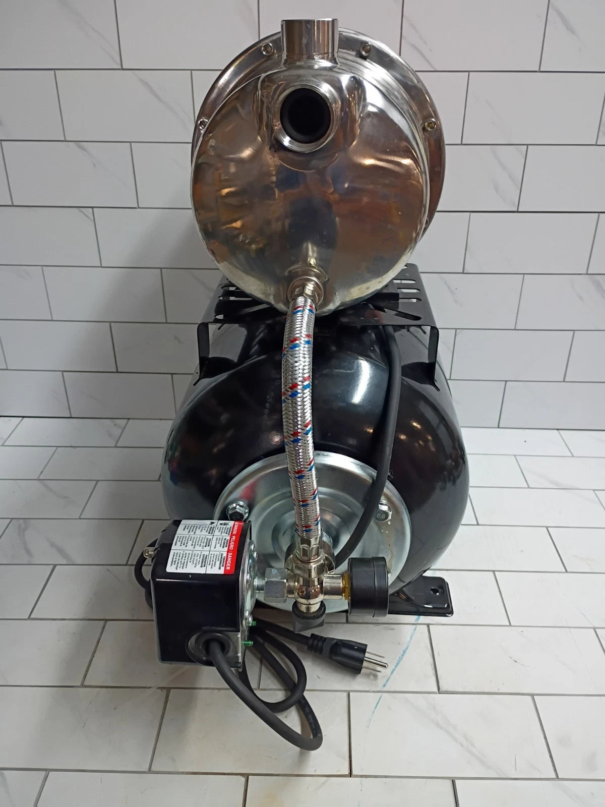 VEVOR 1HP Shallow Well Pump with Pressure Tank 1000GPH Irrigation Booster Pump