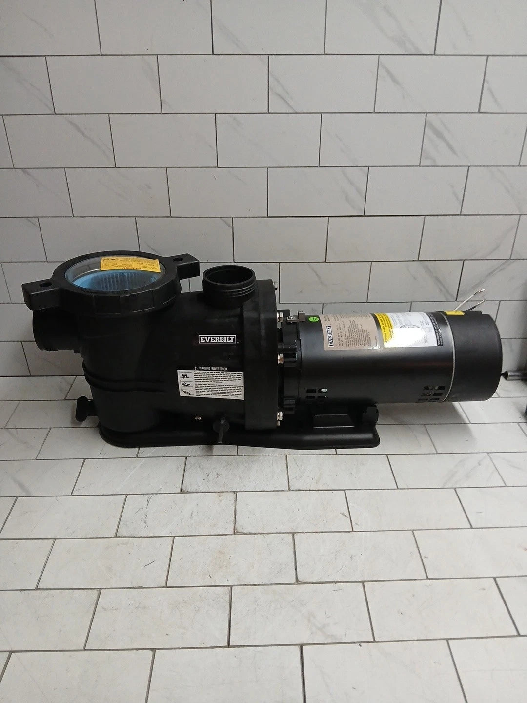Everbilt 1.5 HP 2-Speed Pool Pump 230-Volt SPP15002-2SP NEW OPEN BOX